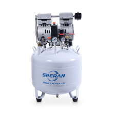 32L 38L pequeno micro vertical erguer o compressor dental médico oil-free